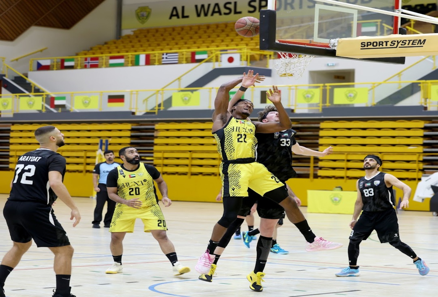 Al Wasl win over Al Dhafra in the Men’s Basketball League